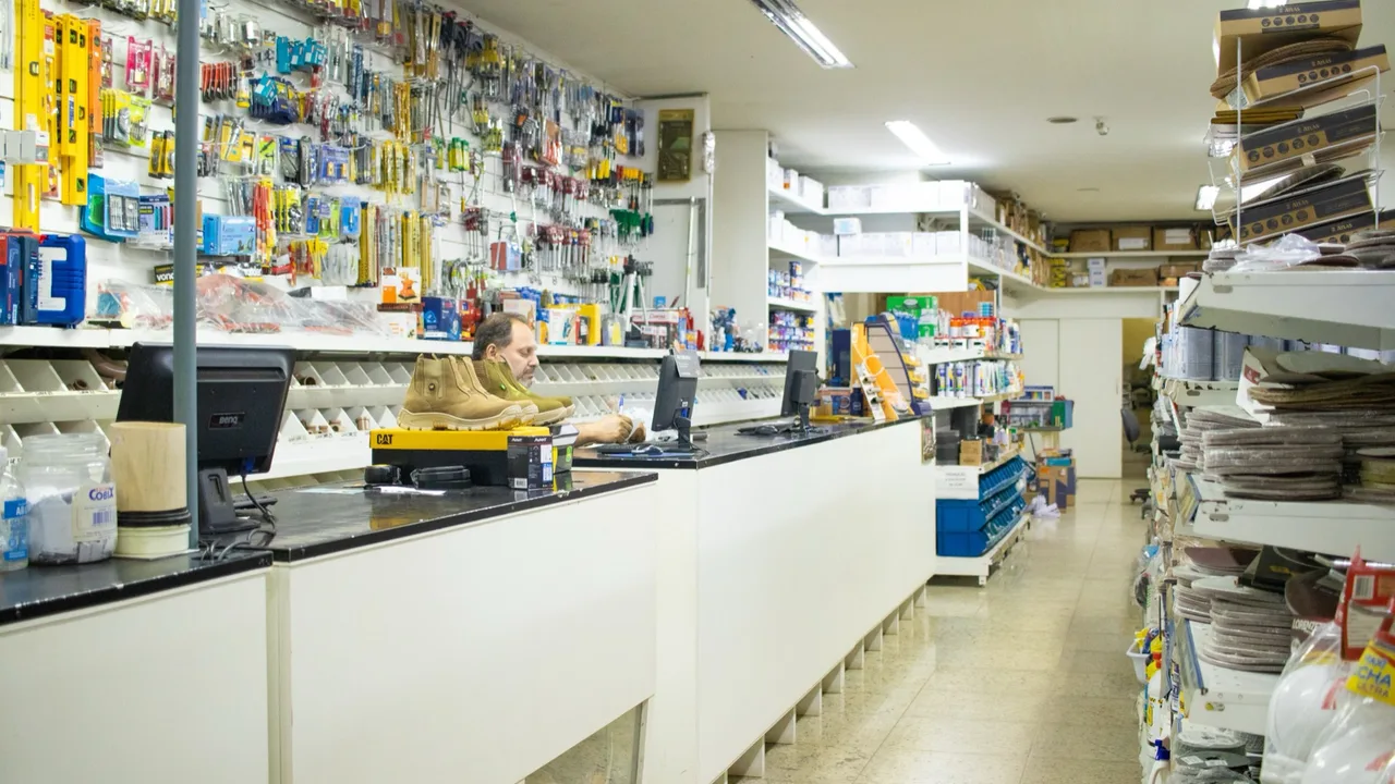 Balcão de material elétrico da Eletromário Matriz