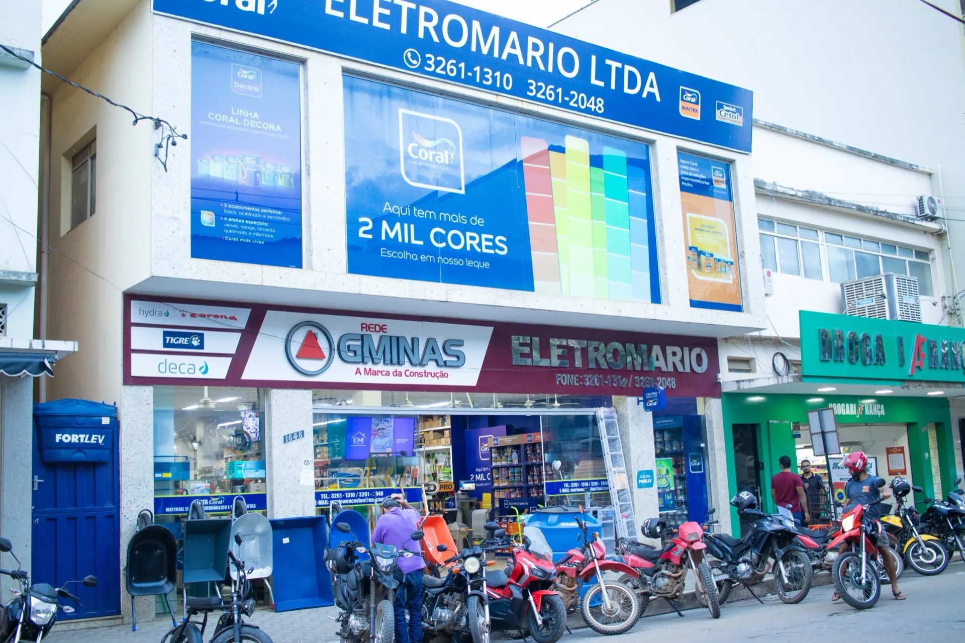 Fachada da Eletromário em Conselheiro Pena